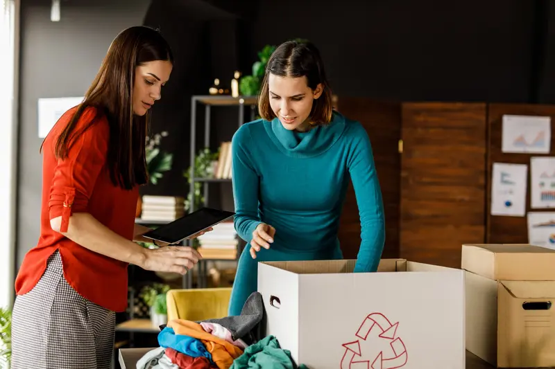 Representação das vantagens financeiras e ambientais da economia circular e da reciclagem