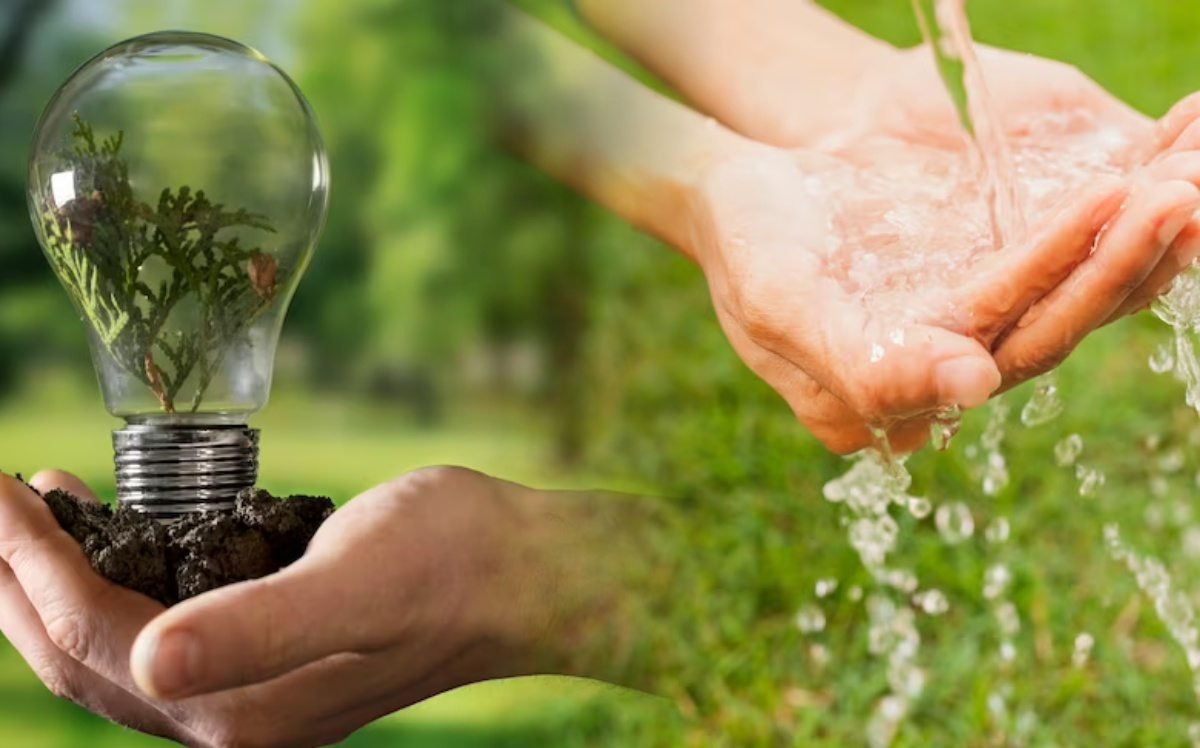 Consultoria ambiental aplicando soluções de economia de água e energia